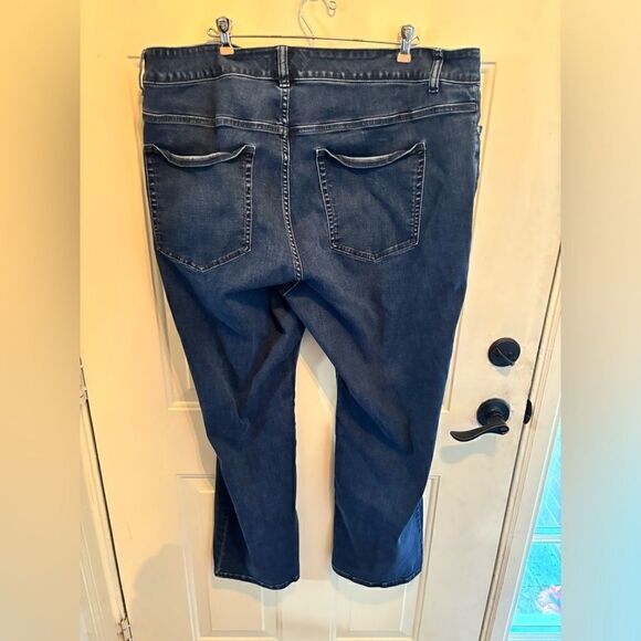 Lane Bryant Dark Wash Straight Leg Jeans size 26 - Picture 5 of 5